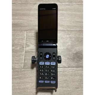 キョウセラ(京セラ)の京セラ GRATINA KYF37 4G対応★SIMフリー ガラホ携帯 中古品(スマートフォン本体)