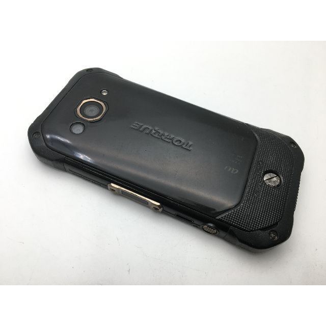 京セラ(キョウセラ)の◆730 SIMフリー中古au京セラ TORQUE G03 KYV41 ブラック スマホ/家電/カメラのスマートフォン/携帯電話(スマートフォン本体)の商品写真