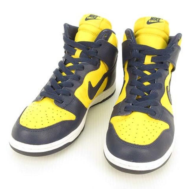 850477-700 DUNK HIGH RETRO MICHIGAN 28cm105cmアウトソール