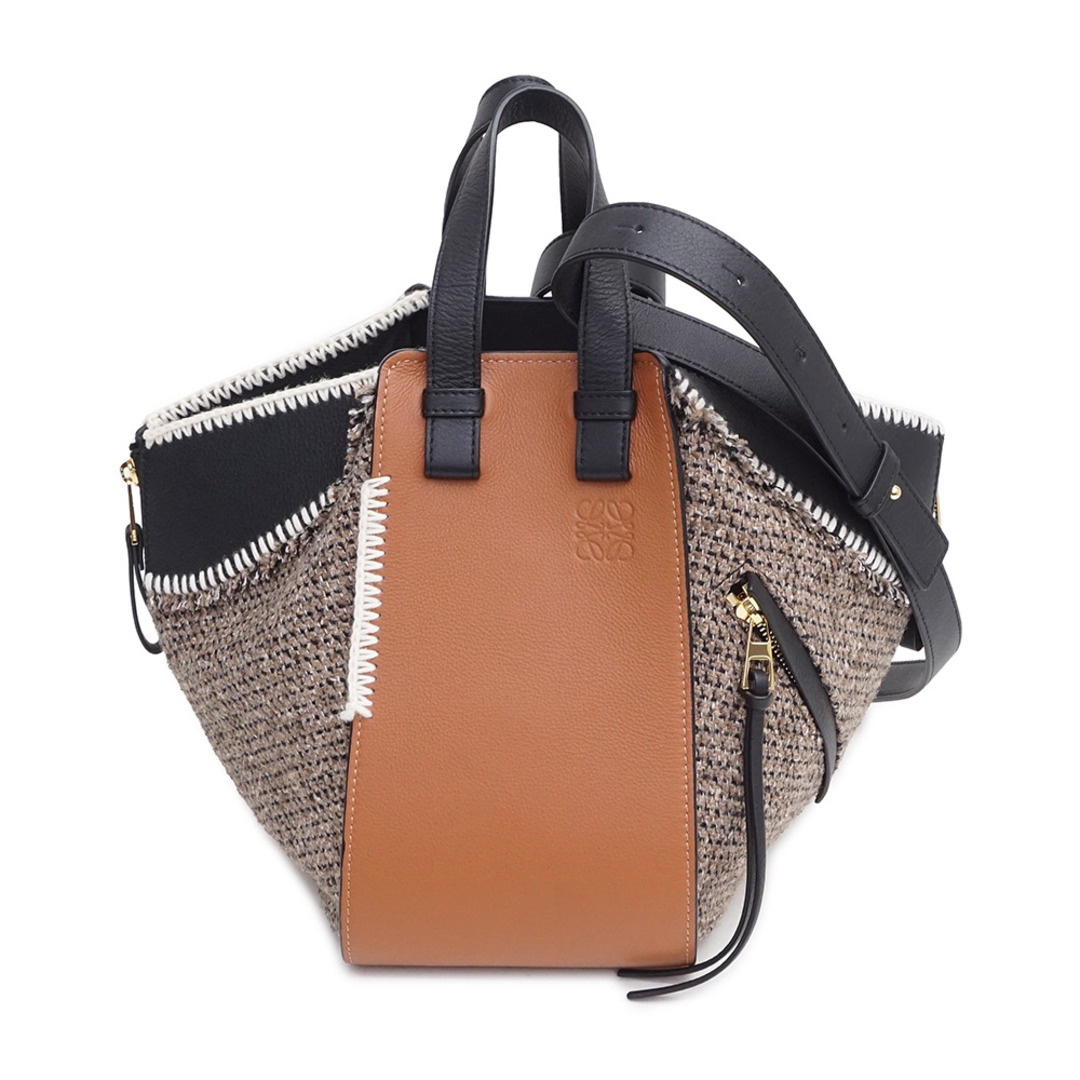 日本製 ハンモック クラシックカーフ ロエベ - LOEWE ツイード ハンドバッグ 2way スモール その他 日本製 ハンモック クラシックカーフ ロエベ - LOEWE ツイード ハンドバッグ 2way スモール その他