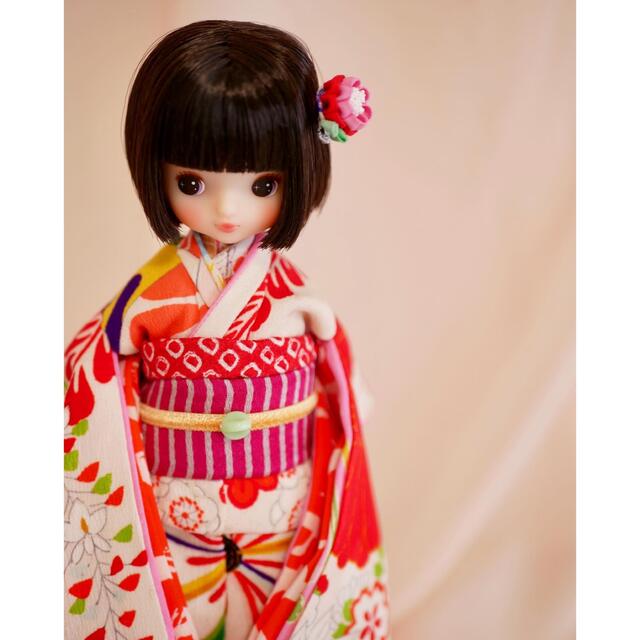Rose Mela doll  復刻版リカちゃん　振袖セット　着物 2