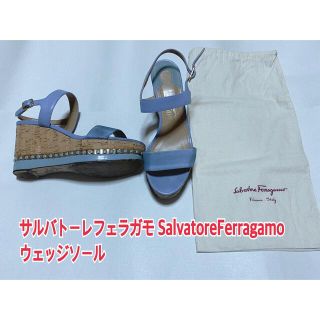 サルヴァトーレフェラガモ(Salvatore Ferragamo)のサルバトーレフェラガモ SalvatoreFerragamoウェッジサンダル(サンダル)