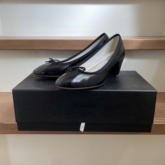 美品 repetto/レペット バレエヒールパンプス 37 入園卒業入学式 福袋 ...