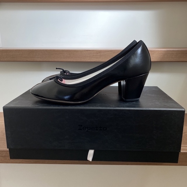 美品 repetto/レペット バレエヒールパンプス 37 入園卒業入学式 福袋 ...