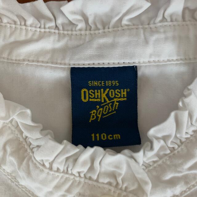 OshKosh(オシュコシュ)のOSH KOSH ブラウス 110 キッズ/ベビー/マタニティのキッズ服女の子用(90cm~)(Tシャツ/カットソー)の商品写真