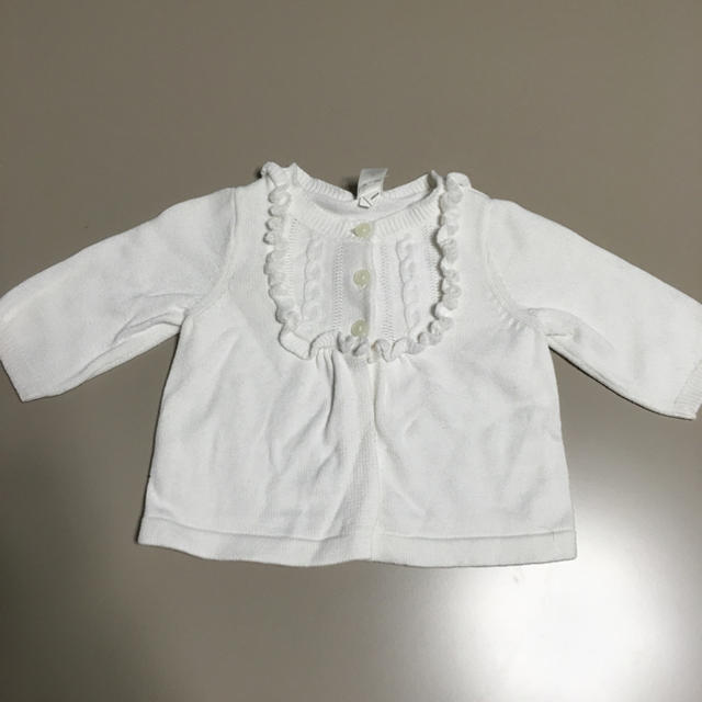 babyGAP(ベビーギャップ)のBeby Gap 60cm カーディガン キッズ/ベビー/マタニティのベビー服(~85cm)(カーディガン/ボレロ)の商品写真