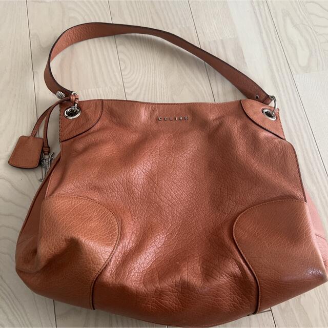 CELINE セリーヌ レザー セミショルダー ブラウン