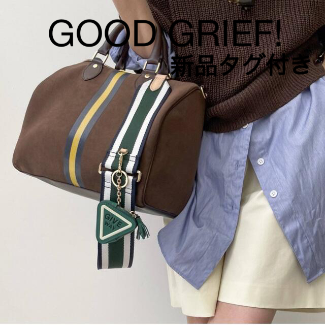 【GOOD GRIEF!/グッドグリーフ】Border Belt(6cm)