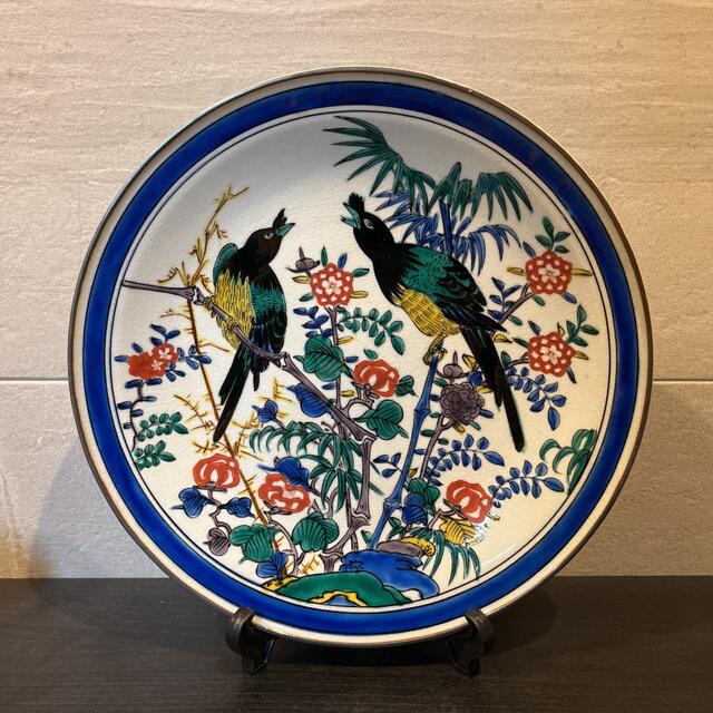 九谷焼　志保　大皿　飾り皿