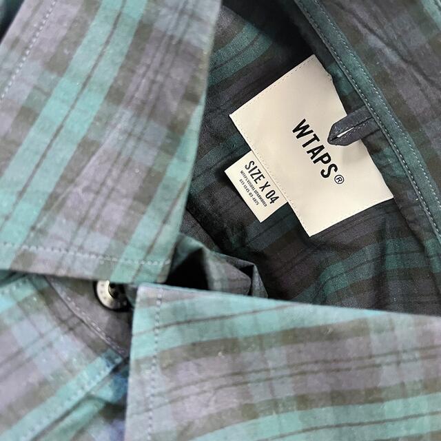 新品完売 WTAPS LP XL 04 ダブルタップス 半袖シャツ チェック柄 | www