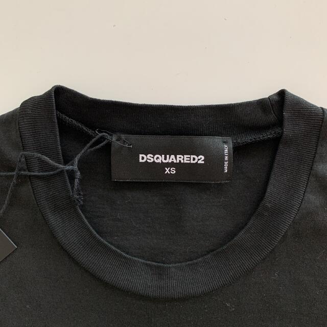 DSQUARED2(ディースクエアード)の美品 DSQUARED2 ディースクエアード ロゴTシャツ XS メンズのトップス(Tシャツ/カットソー(半袖/袖なし))の商品写真