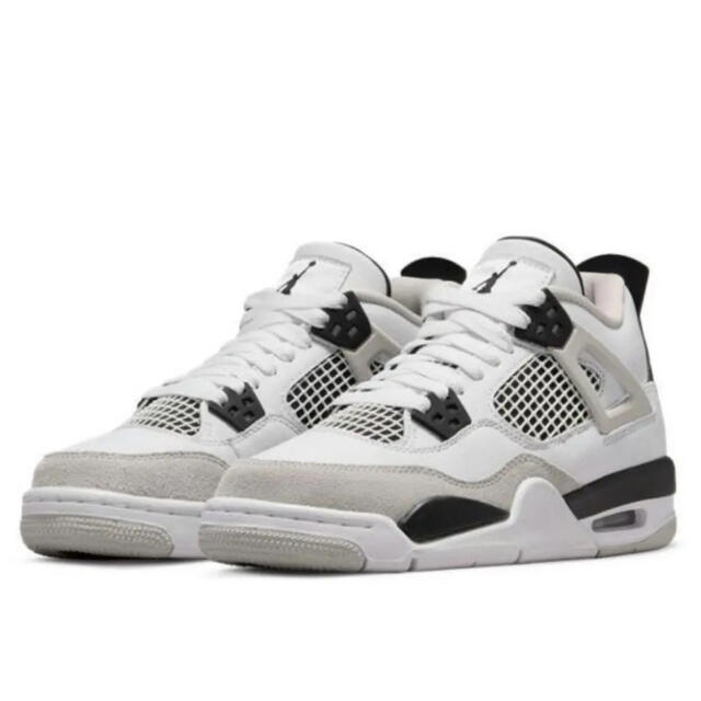 AIR JORDAN 4 (GS) Military Black 24.5cm