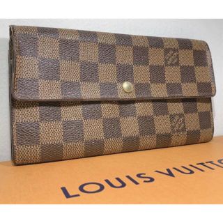 ルイヴィトン(LOUIS VUITTON)の ブークレー様専用　ルイヴィトン　ダミエ　長財布　LOUIS VUITTON(財布)