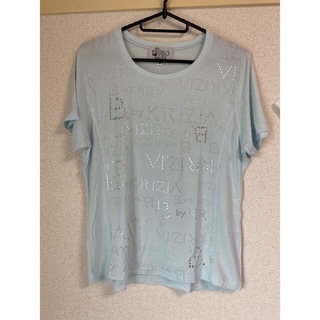 クリツィア(KRIZIA)のクリツィア　Tシャツ水色(Tシャツ(半袖/袖なし))
