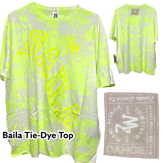 Zumba ズンバ BAILA TIE-DYE バイラタイダイトップ S