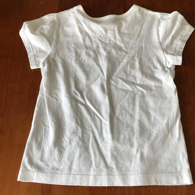 familiar(ファミリア)のfamiliar Tシャツ　mikihouse スカート キッズ/ベビー/マタニティのキッズ服女の子用(90cm~)(Tシャツ/カットソー)の商品写真