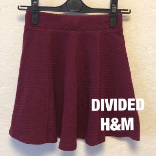 エイチアンドエイチ(H&H)のDIVIDED /H&M  フレアスカート ミニ　　EUR:XSサイズ(ミニスカート)