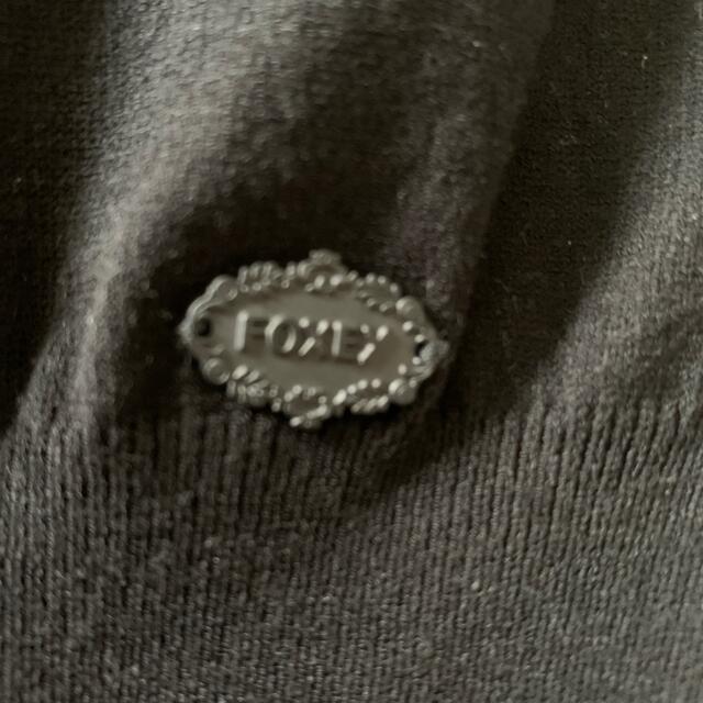 FOXEY(フォクシー)のFOXEY ノースリーブ　美品　カットソー レディースのトップス(カットソー(半袖/袖なし))の商品写真