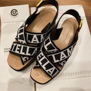 ステラマッカートニー(Stella McCartney)のStella McCartney◆ロゴ 厚底 サンダル◆(サンダル)