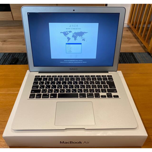 Apple MacBook Air Mid 20124096GBタッチパネル機能