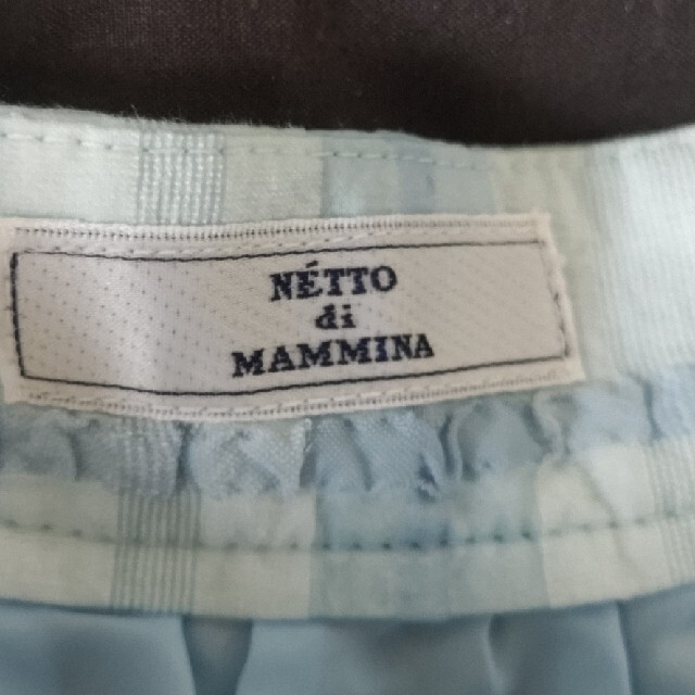 NETTO di MAMMINA(ネットディマミーナ)の♡NETTO di MAMMINAブルーチェックスカート♡ レディースのスカート(ミニスカート)の商品写真