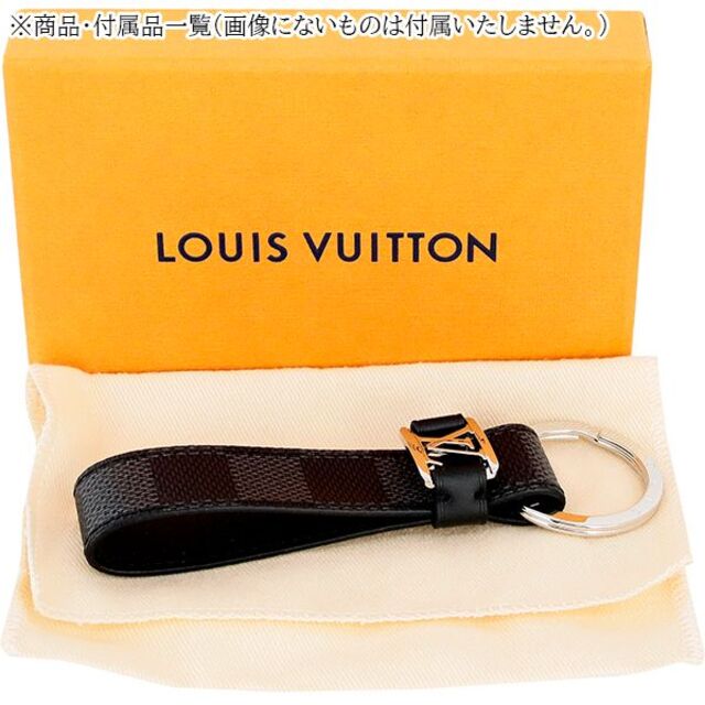 LOUIS VUITTON - ルイヴィトン キーリング LVドラゴンヌ ダミエ LOUIS VUITTON - ルイヴィトン キーリング LVドラゴンヌ ダミエ