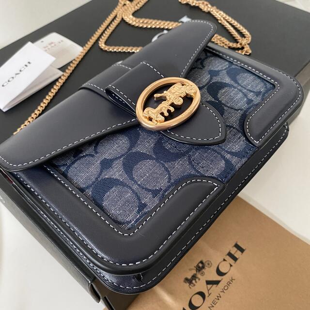 コーチ☆新品☆COACH 【ブティック】ジョージー 人気デニム 2wayバッグ