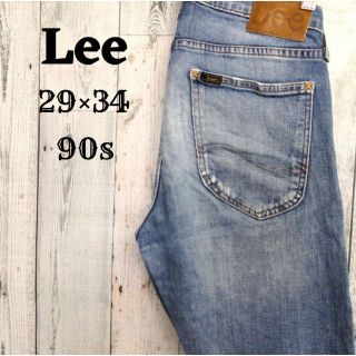 リー(Lee)の90sLeeリーW29L34デニムブルージーンズパンツボトムス青古着(デニム/ジーンズ)