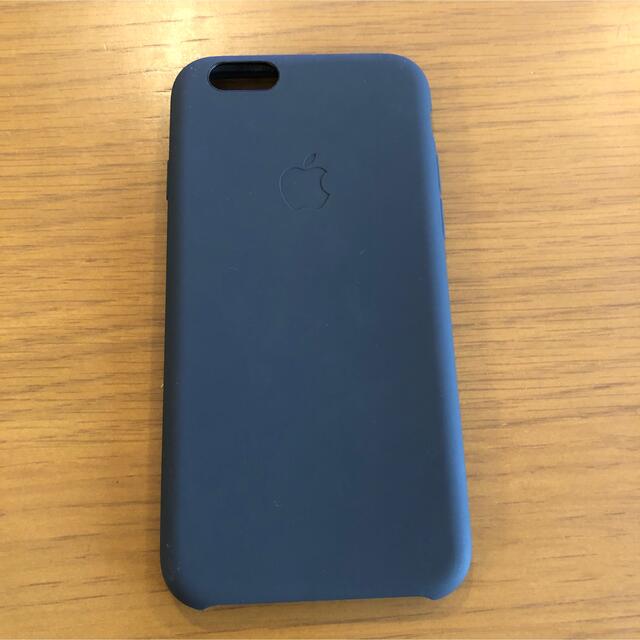 Apple(アップル)の未使用　iPhone6 シリコンケース　BLACK スマホ/家電/カメラのスマホアクセサリー(iPhoneケース)の商品写真