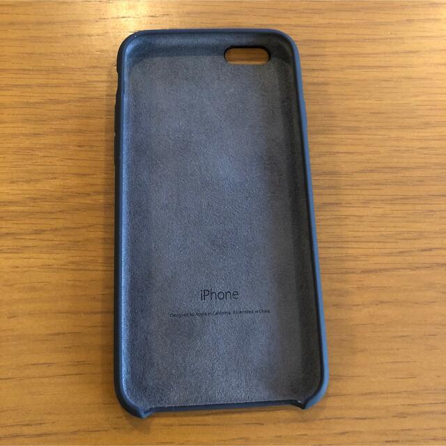 Apple(アップル)の未使用　iPhone6 シリコンケース　BLACK スマホ/家電/カメラのスマホアクセサリー(iPhoneケース)の商品写真