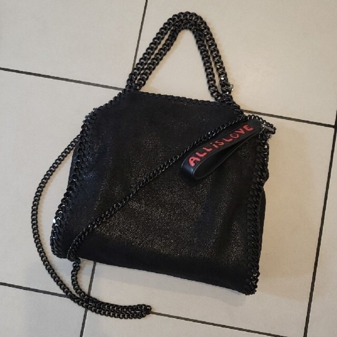 Stella McCartney - 売り切り♥ステラマッカートニー　ファラベラ　ミニ　ブラックチェーン