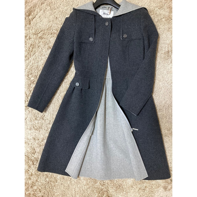 単品販売/受注生産 Rene ルネ コート グレー 36 可愛い 人気 - 通販