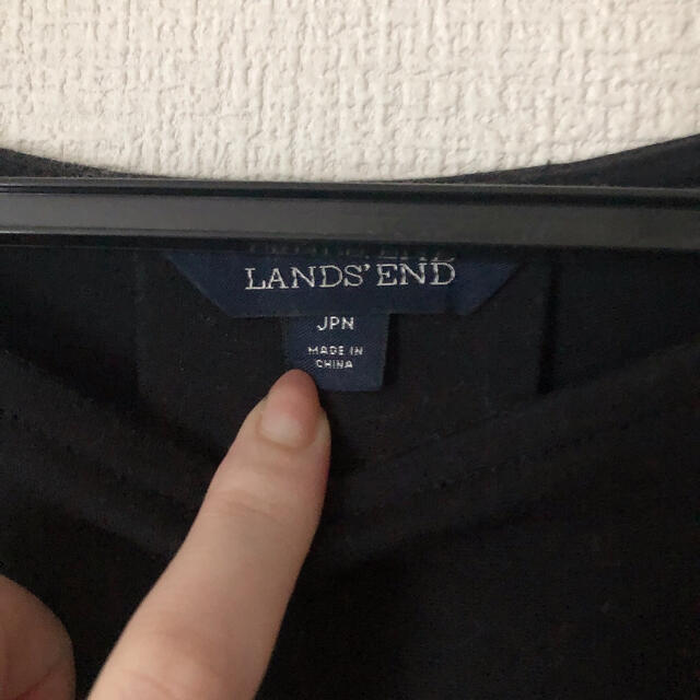 LANDS’END(ランズエンド)の美品◆ランズエンド◆ポンチ素材ワンピース レディースのワンピース(ひざ丈ワンピース)の商品写真