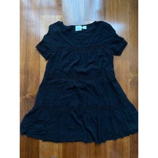 アーバンアウトフィッターズ(Urban Outfitters)のurban outfitters black dress (ミニワンピース)