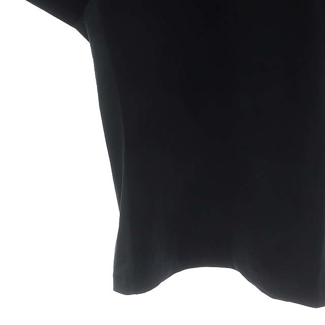 junhashimoto(ジュンハシモト)のジュンハシモト 20SS ポロシャツ バンドカラー ジャージー 半袖 2 黒 メンズのトップス(ポロシャツ)の商品写真