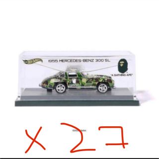 アベイシングエイプ(A BATHING APE)のAPE Hotwheels Mercedes-Benz 300SLホットウィール(ミニカー)