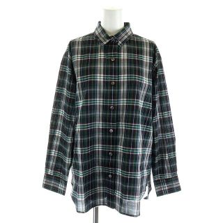 ニジュウサンク(23区)の23区 オンワード樫山 19AW シャツ ブラウス 長袖 40 L 緑(シャツ/ブラウス(長袖/七分))