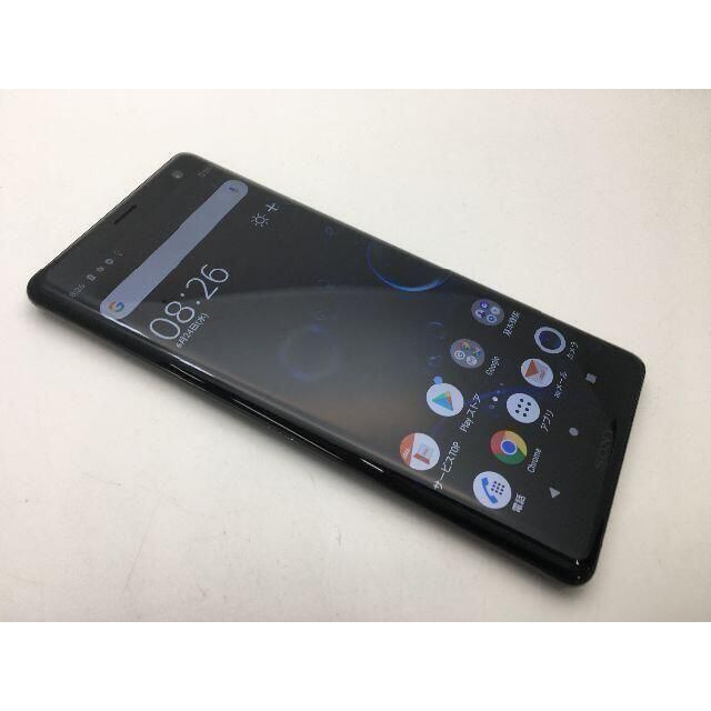 SIMフリー美品au Xperia XZ3 SOV39 ブラック 644