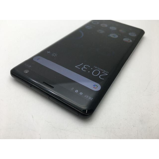 スマートフォン/携帯電話 スマートフォン本体 SIMフリー美品au Xperia XZ3 SOV39 ブラック 644