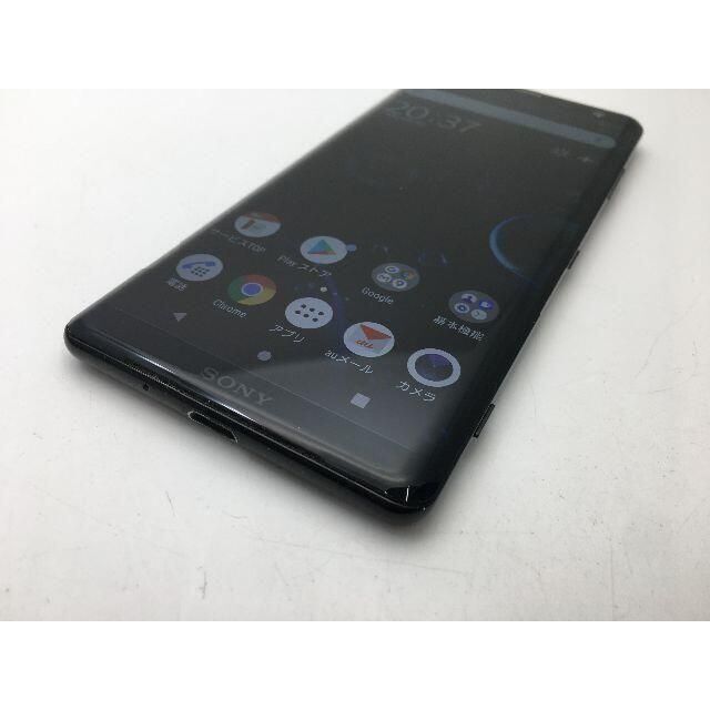 SIMフリー美品au Xperia XZ3 SOV39 ブラック 644 5