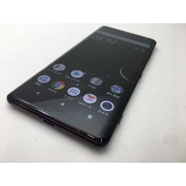 SIMフリー美品au Xperia XZ3 SOV39 レッド 26