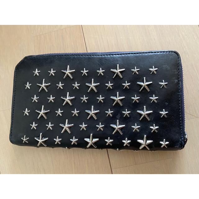 JIMMY CHOO ☆ ジミー チュウ 長財布 ネイビー | hospitaldeyumbo.gov.co