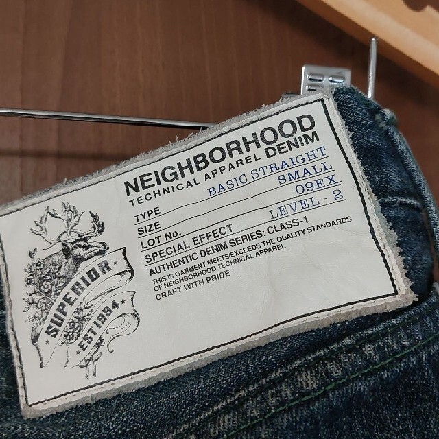 NEIGHBORHOOD(ネイバーフッド)のNEIGHBORHOOD ベーシック　デニムジーンズ メンズのパンツ(デニム/ジーンズ)の商品写真