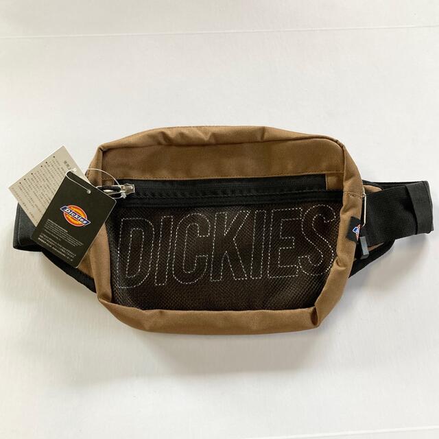 Dickies(ディッキーズ)のディッキーズ ボディバッグ ウエストポーチ ブラウン メンズのバッグ(ボディーバッグ)の商品写真