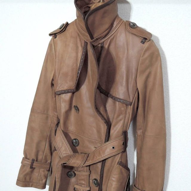 BURBERRY BLUE LABEL - バーバリー ブルーレーベル 本革 オール レザー