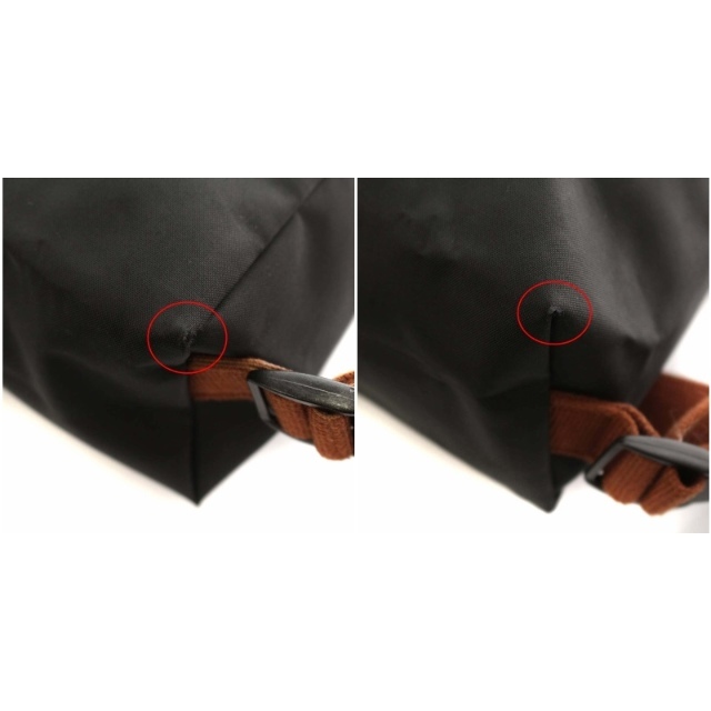 LONGCHAMP(ロンシャン)のロンシャン ルプリアージュ SACADOS リュックサック バックパック 黒 レディースのバッグ(リュック/バックパック)の商品写真