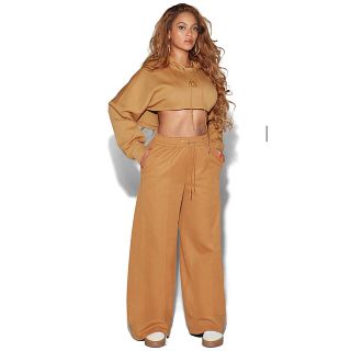 ivy park ✖︎ adidas 長袖クロップドパーカー-