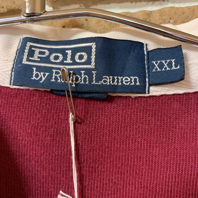 POLO RALPH LAUREN(ポロラルフローレン)のポロラルフローレン POLO ラガーシャツ 長袖 古着 オーバーサイズ 2XL メンズのトップス(ポロシャツ)の商品写真