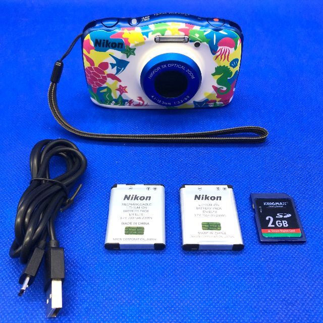 店長一押し 【防水・防塵・耐衝撃】 Nikon COOLPIX W100 マリン