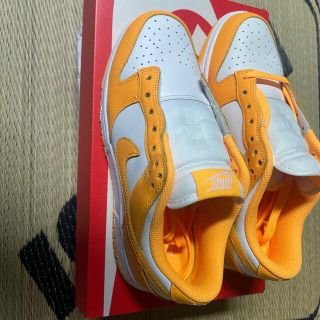 ナイキ(NIKE)のNIKE W DUNK LOW 25cm ORANGE(スニーカー)